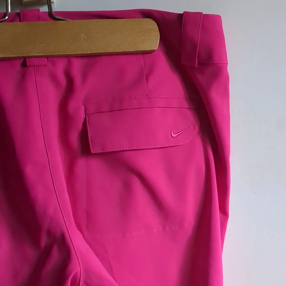 Nike Shorts Golf Hot Pink Fushia Bermuda 8 - Picture 8 of 12